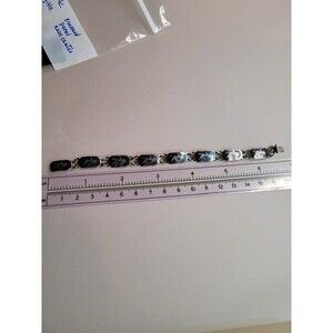 Siam Sterling Silver Niello Bracelet.